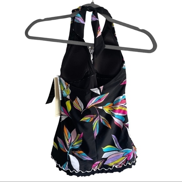 New! Profile by Gottex‎ Monaco Halter Tankini Top - Picture 3 of 8